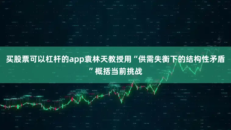 买股票可以杠杆的app袁林天教授用“供需失衡下的结构性矛盾”概括当前挑战